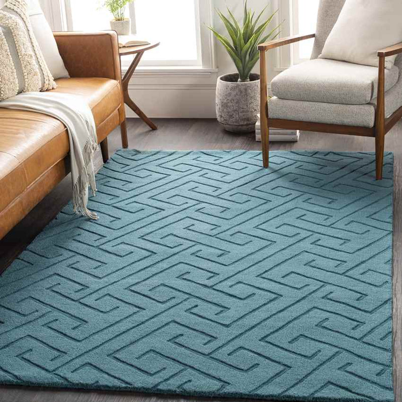 Kearney Modern Emerald Area Rug