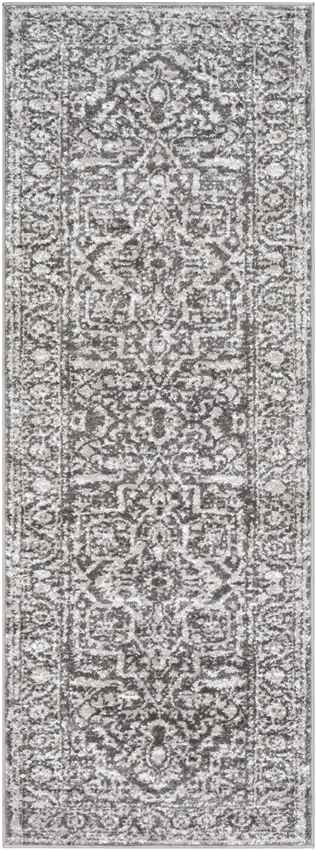 Emma Traditional Charcoal Area Rug