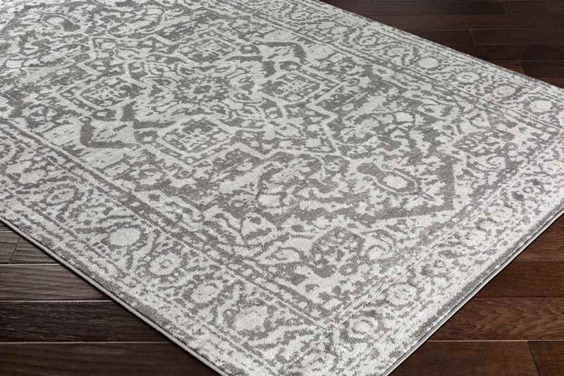 Emma Traditional Charcoal Area Rug