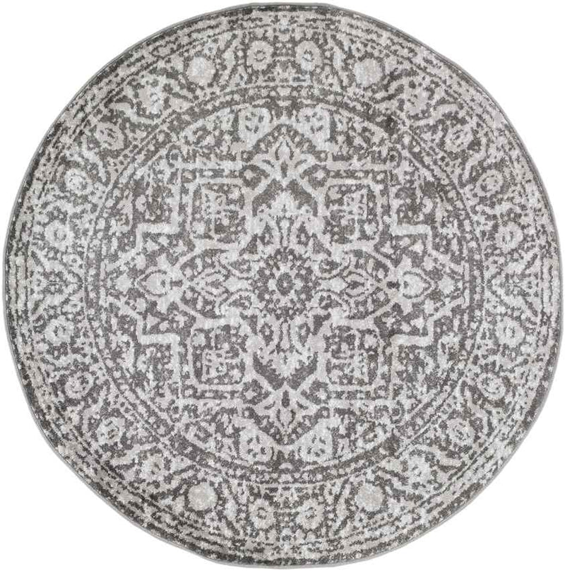 Emma Traditional Charcoal Area Rug