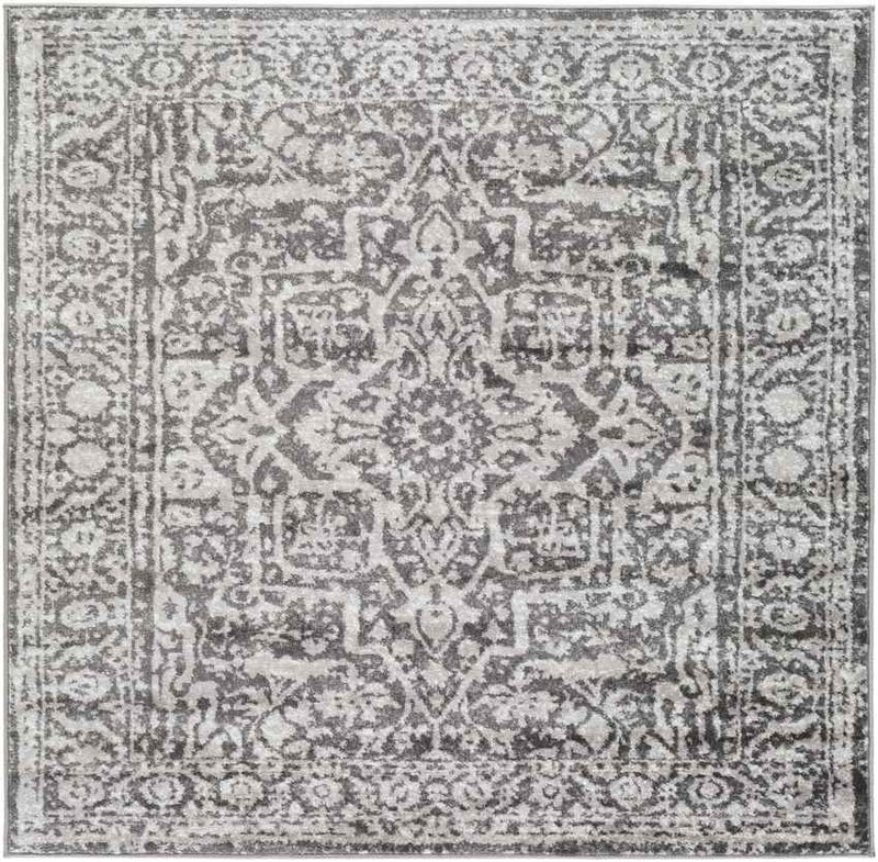 Emma Traditional Charcoal Area Rug