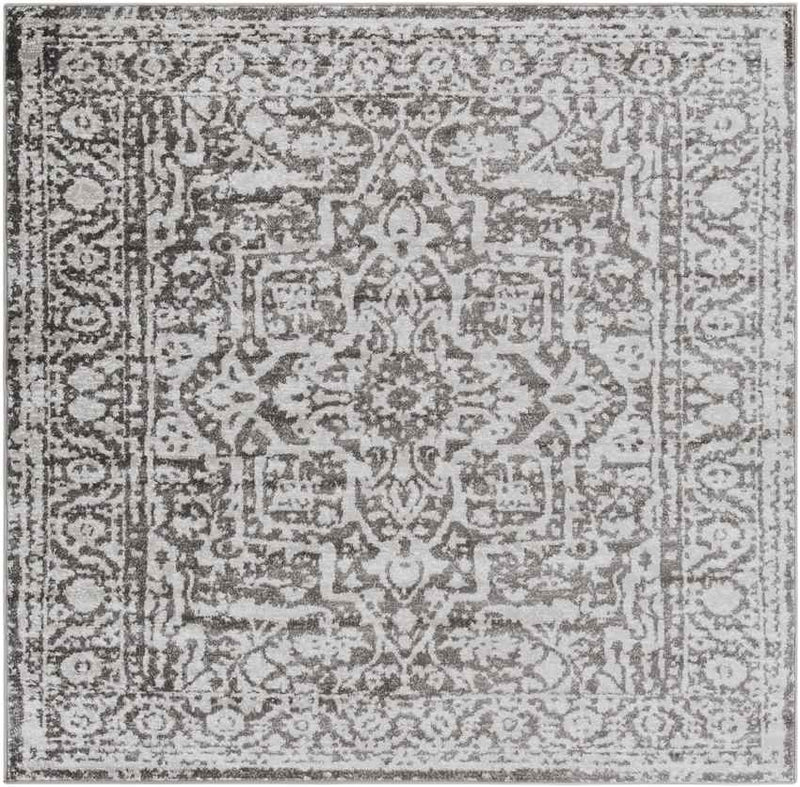 Emma Traditional Charcoal Area Rug