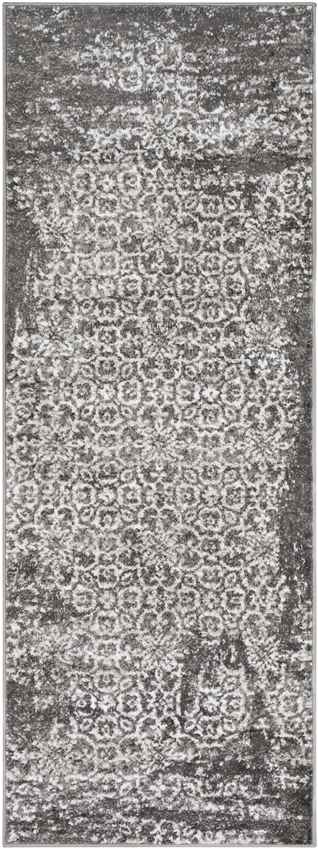 Dalmeny Traditional Charcoal Area Rug