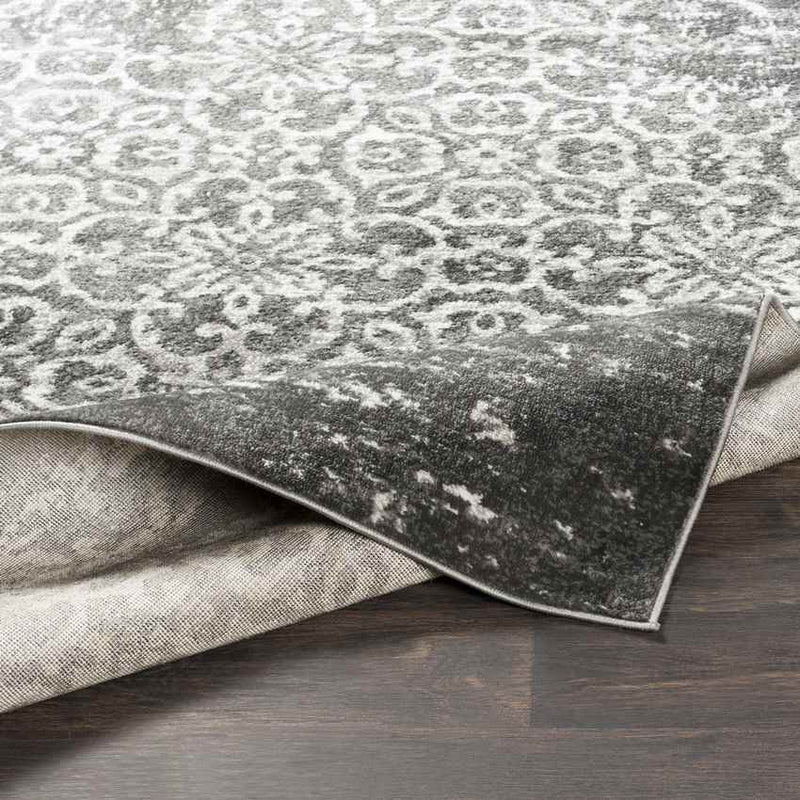 Dalmeny Traditional Charcoal Area Rug