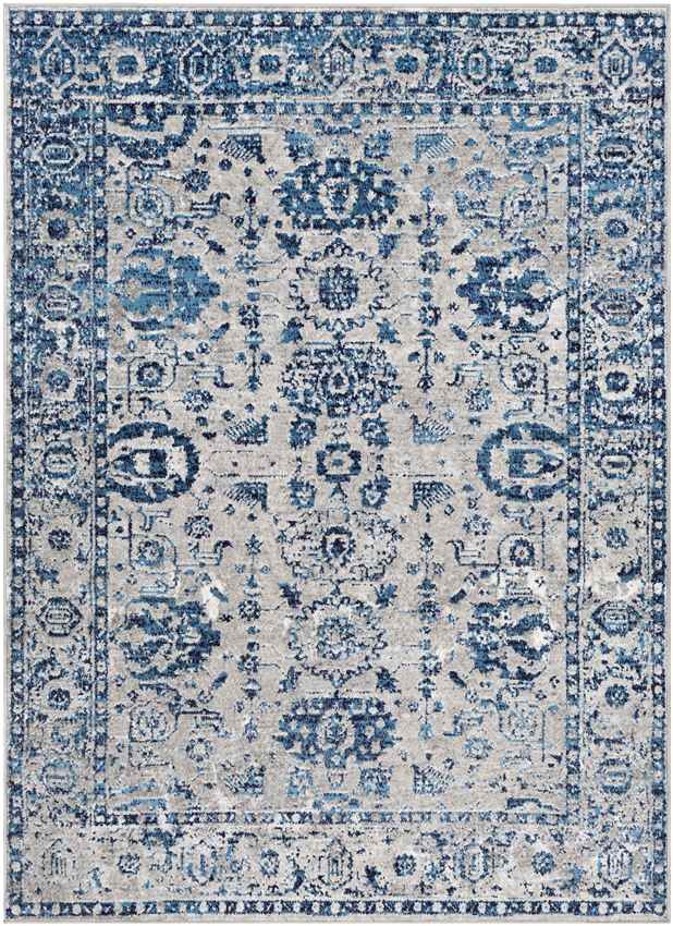 Kedrick Traditional Light Gray Area Rug