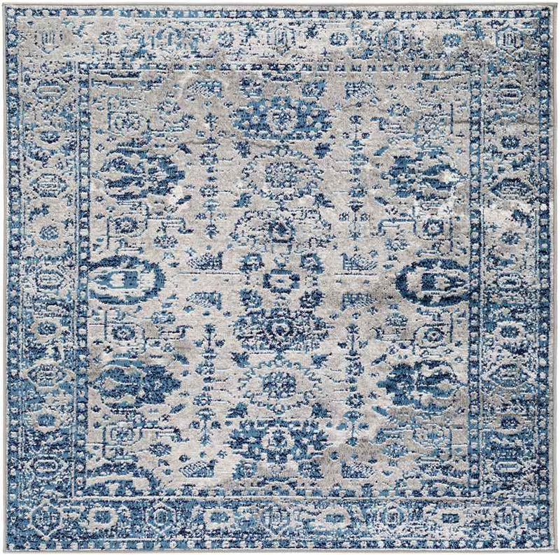 Kedrick Traditional Light Gray Area Rug