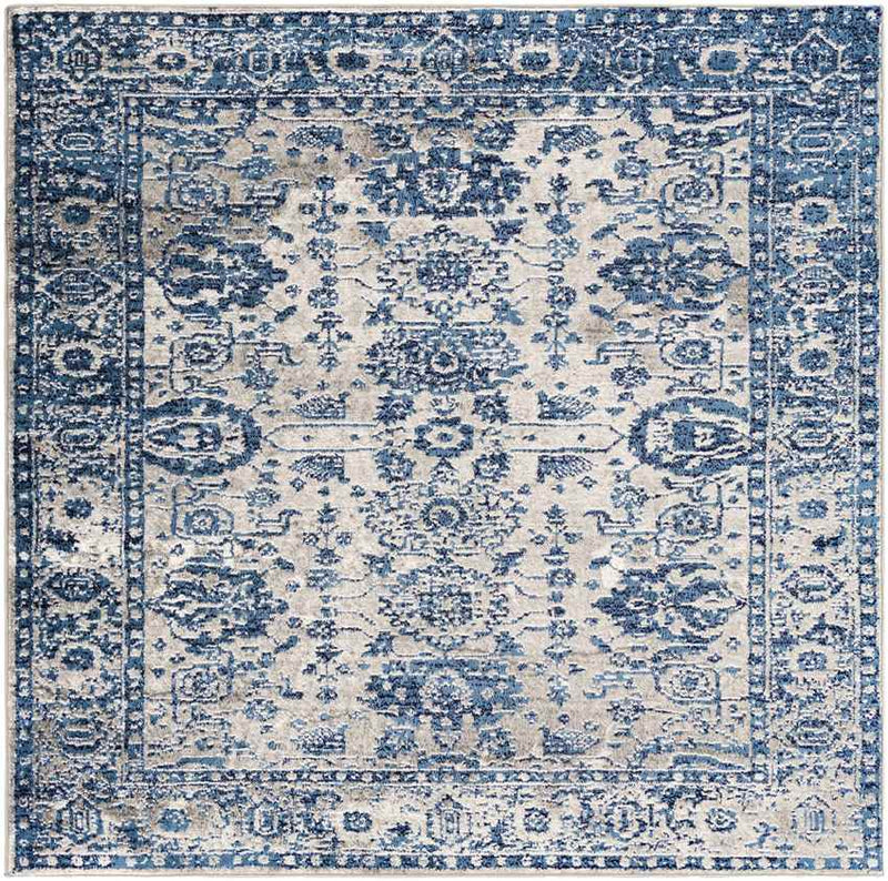 Kedrick Traditional Light Gray Area Rug