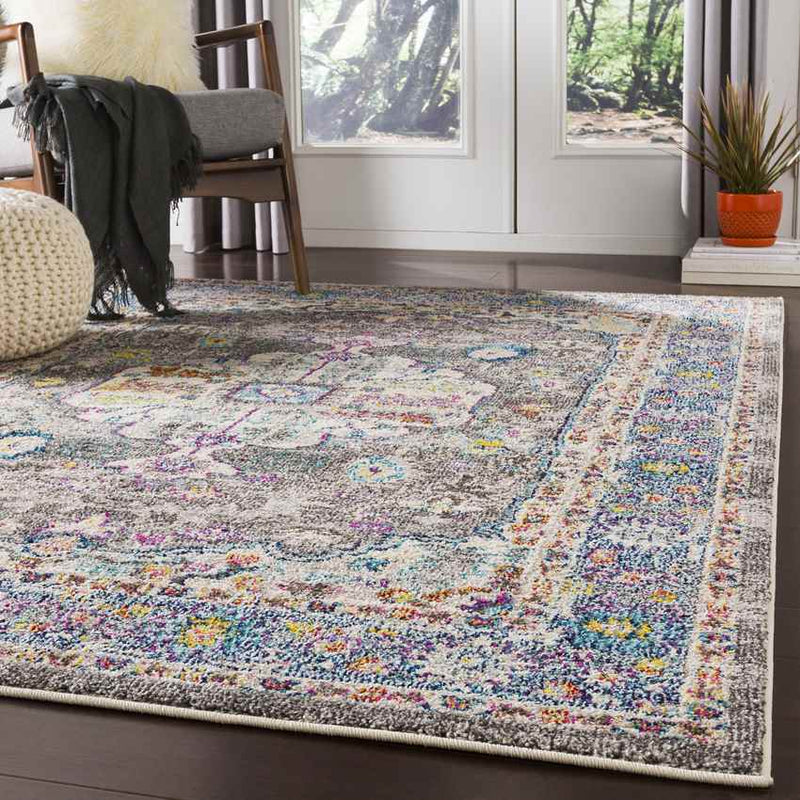 Dundurn Traditional Navy Area Rug