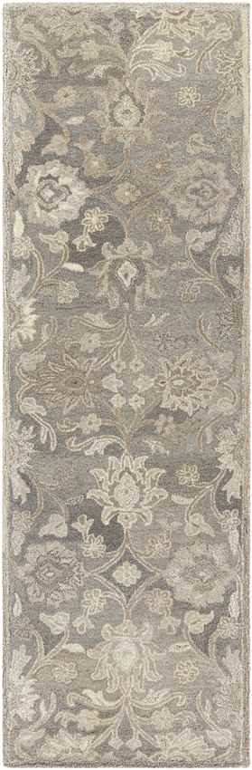 Eckville Traditional Taupe Area Rug