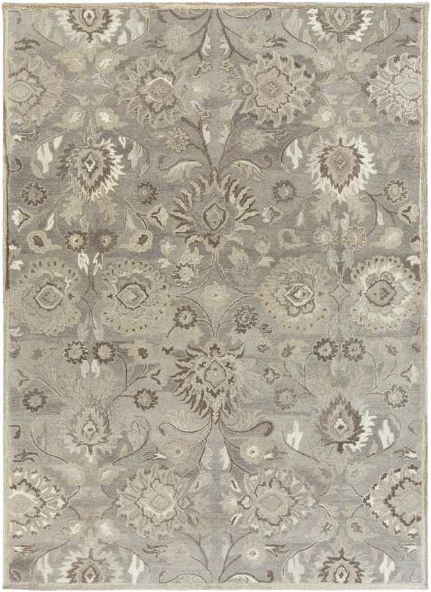 Eckville Traditional Taupe Area Rug