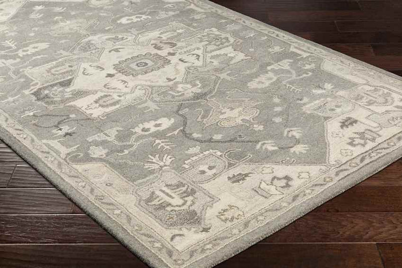 Roblin Traditional Taupe Area Rug