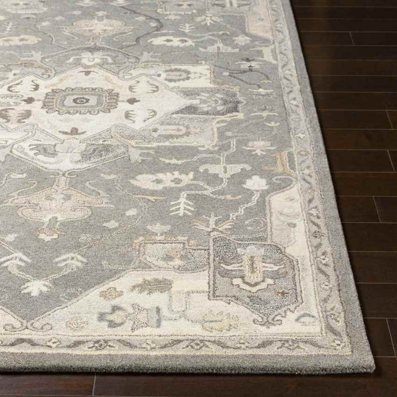 Roblin Traditional Taupe Area Rug