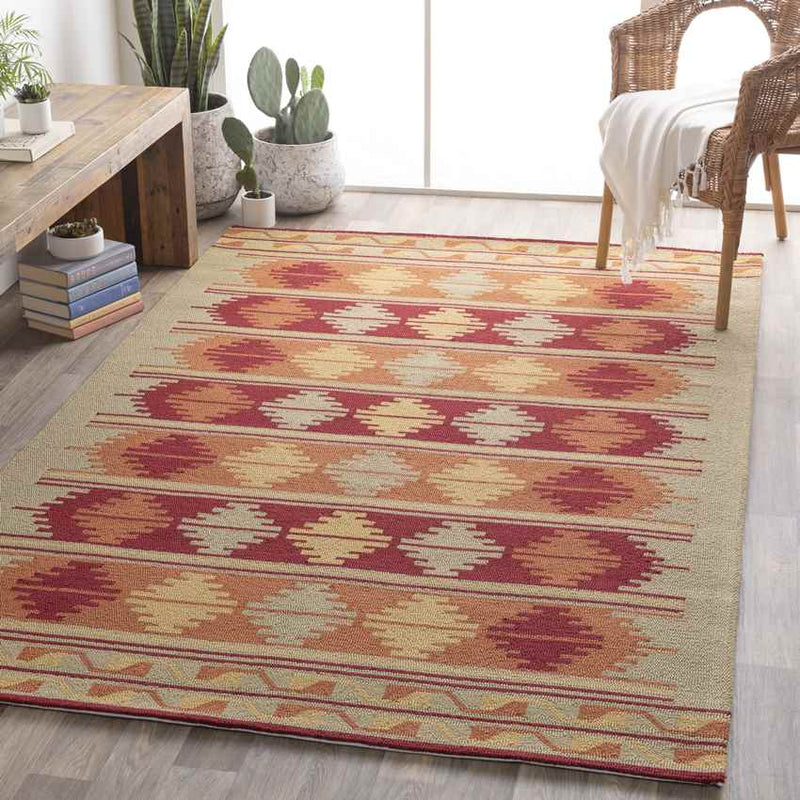 Lemberg Rustic Moss Area Rug