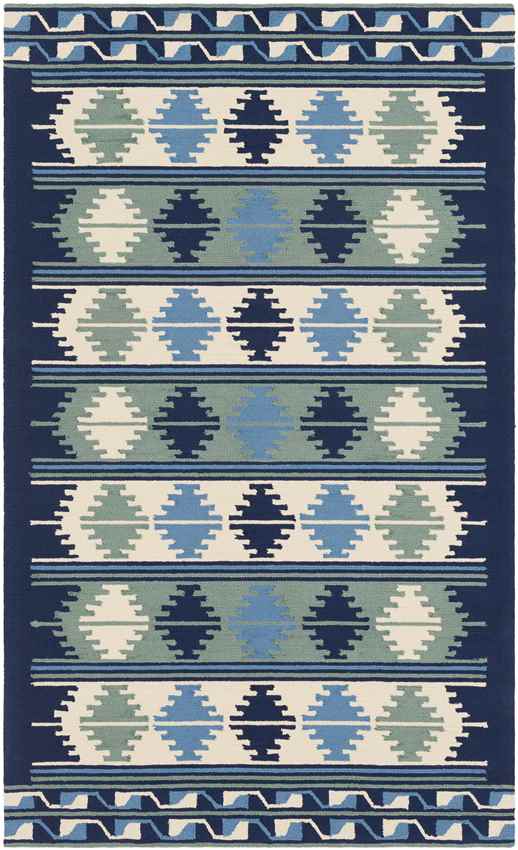 Lemberg Rustic Navy Area Rug