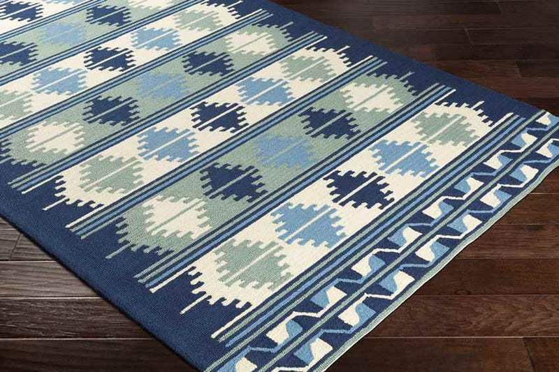 Lemberg Rustic Navy Area Rug