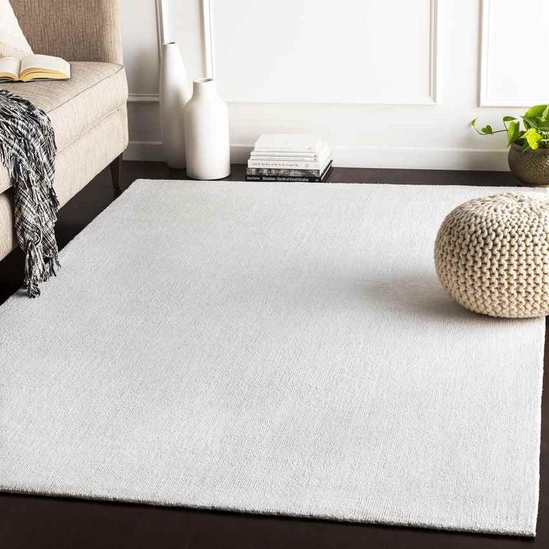 Farnham Modern White Area Rug