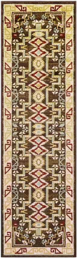 Ogema Rustic Dark Brown Area Rug