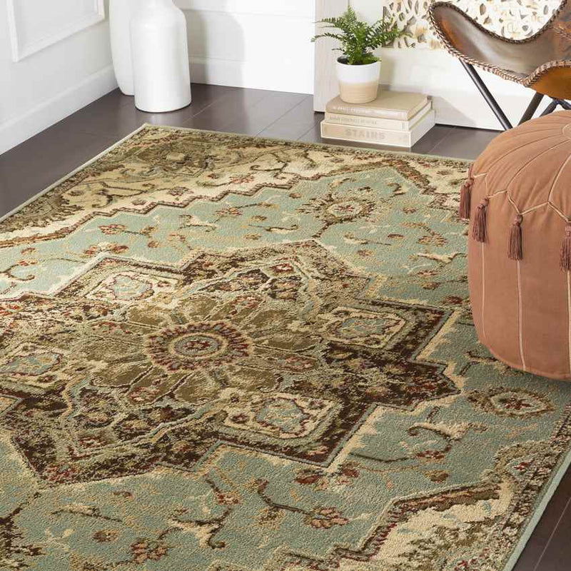 Osler Traditional Sage Area Rug