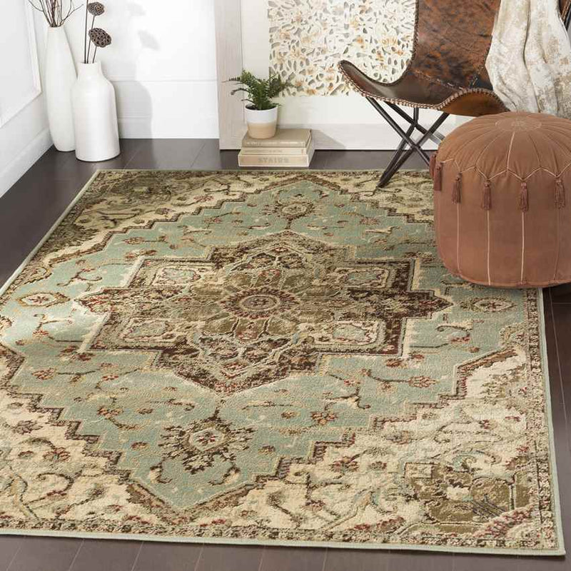 Osler Traditional Sage Area Rug