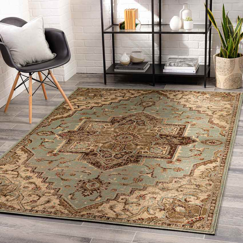 Osler Traditional Sage Area Rug