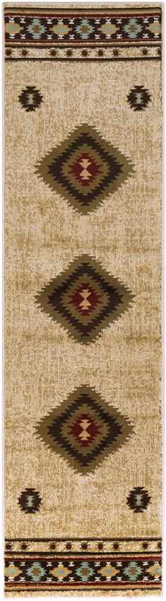 Oxbow Rustic Khaki Area Rug