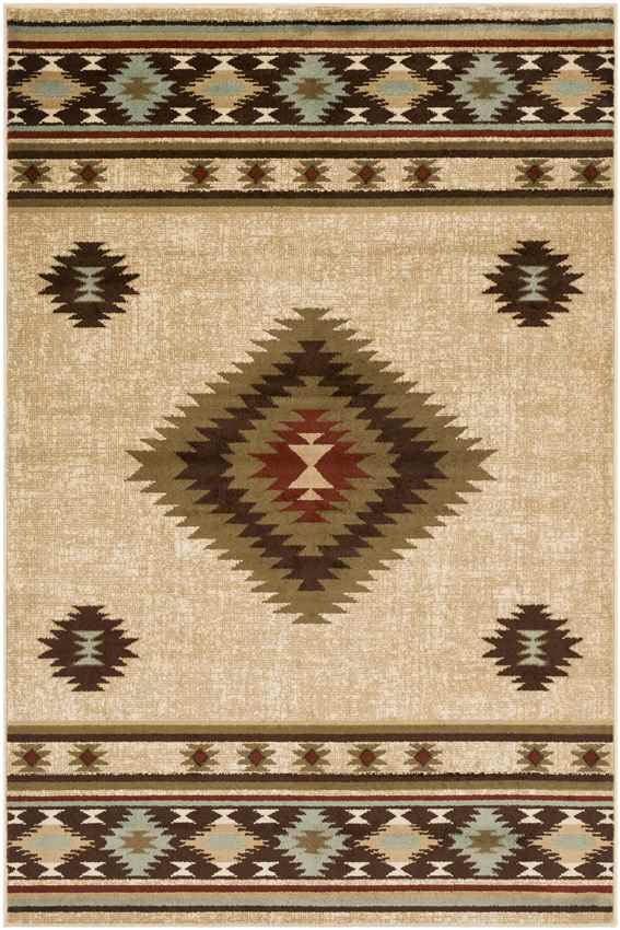 Oxbow Rustic Khaki Area Rug