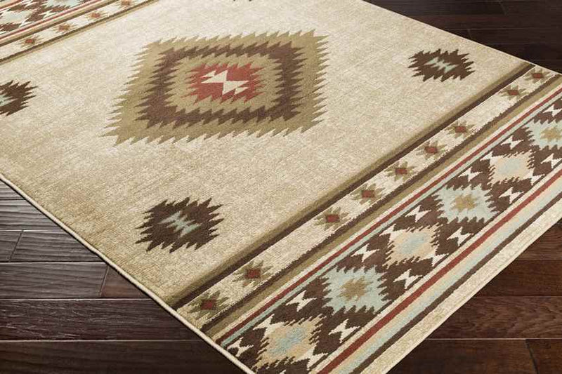 Oxbow Rustic Khaki Area Rug