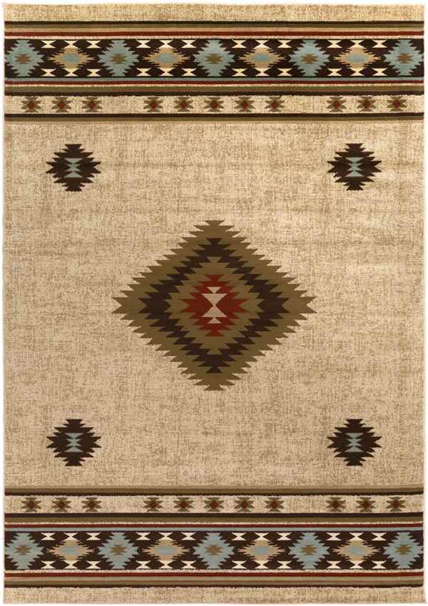 Oxbow Rustic Khaki Area Rug