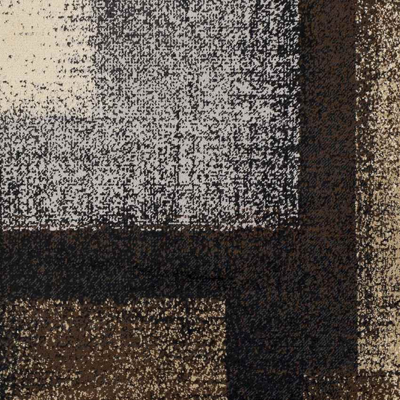 Norquay Modern Dark Brown Area Rug