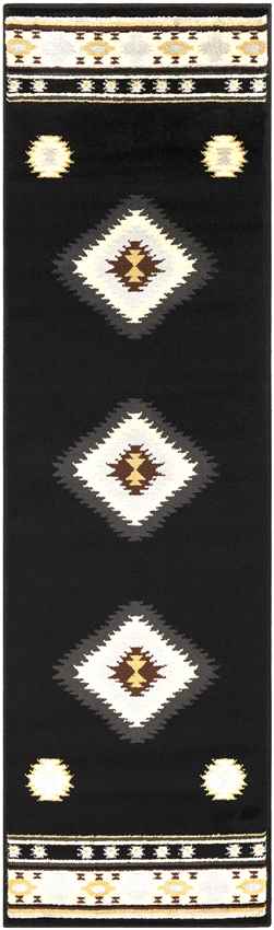 Oxbow Rustic Black Area Rug