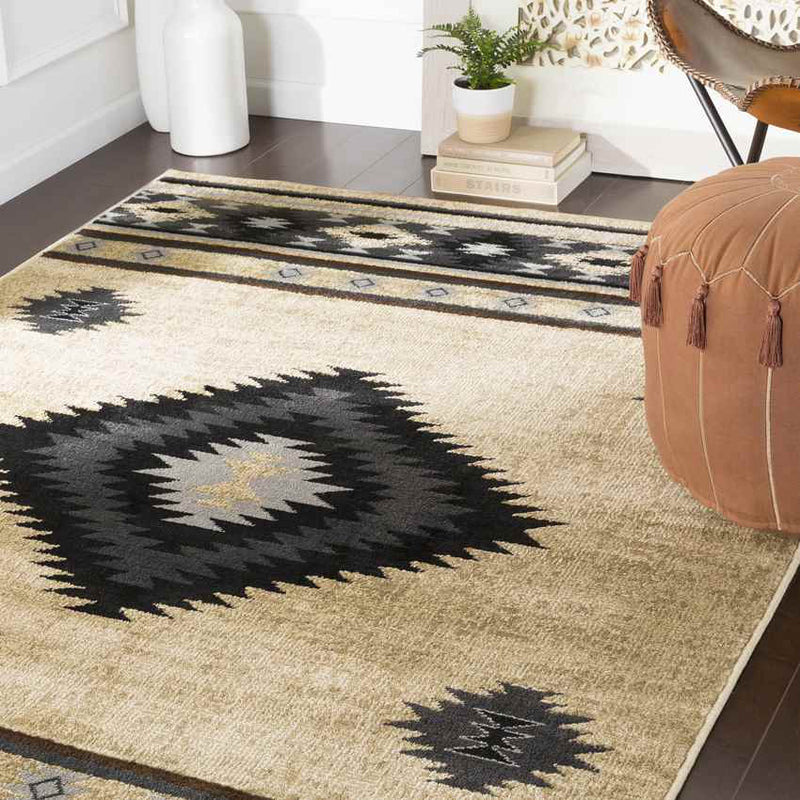 Oxbow Rustic Medium Gray Area Rug