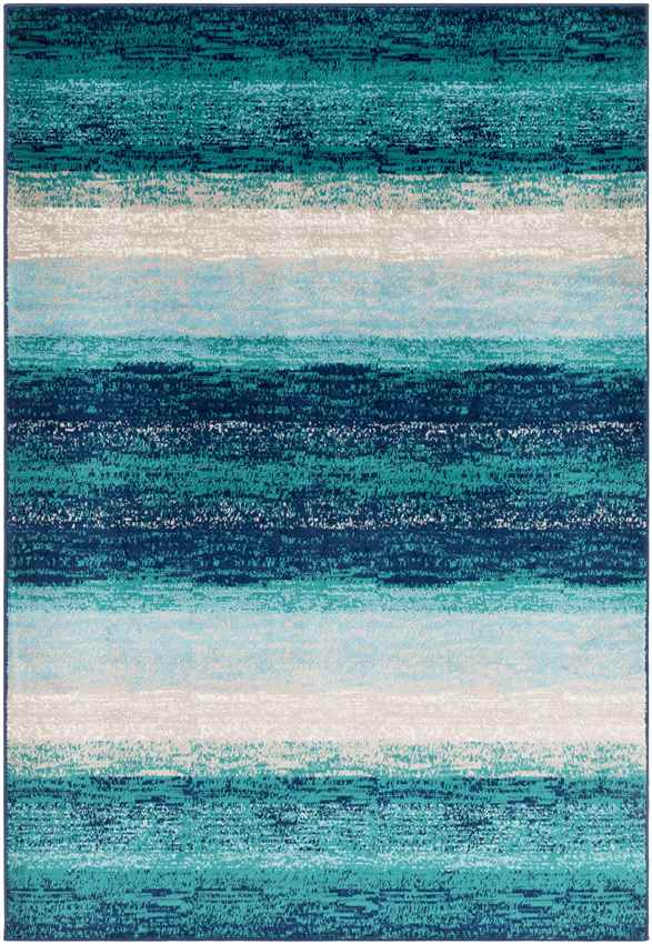 Rosthern Modern Teal Area Rug