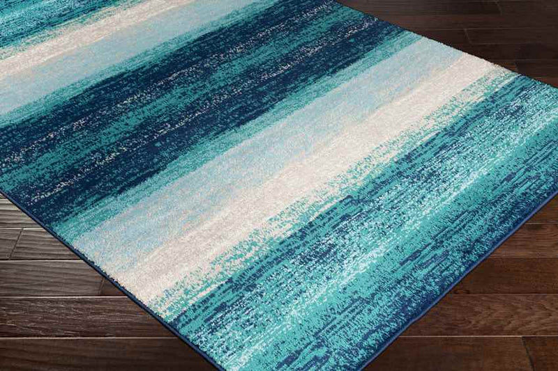 Rosthern Modern Teal Area Rug