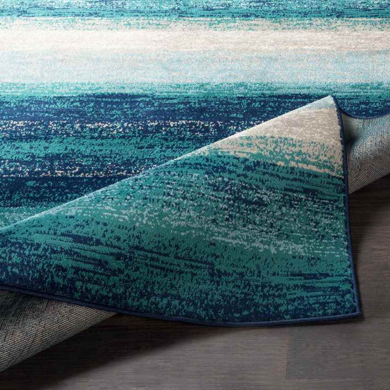 Rosthern Modern Teal Area Rug