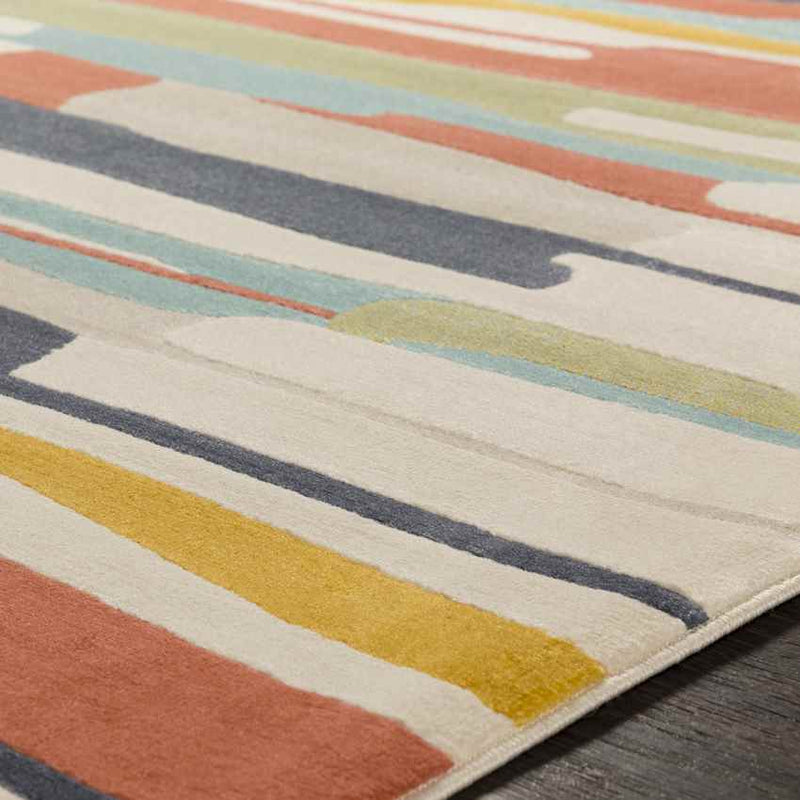 Lorient Modern Coral Area Rug