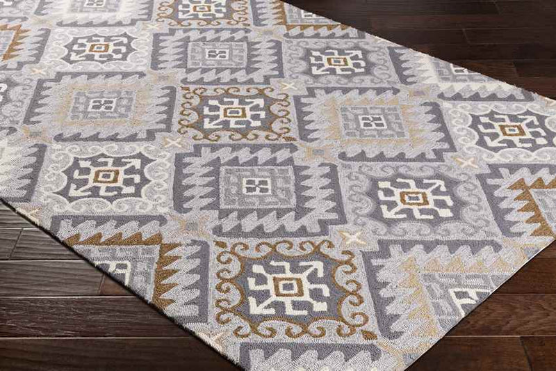 Doniaga Global Charcoal Area Rug