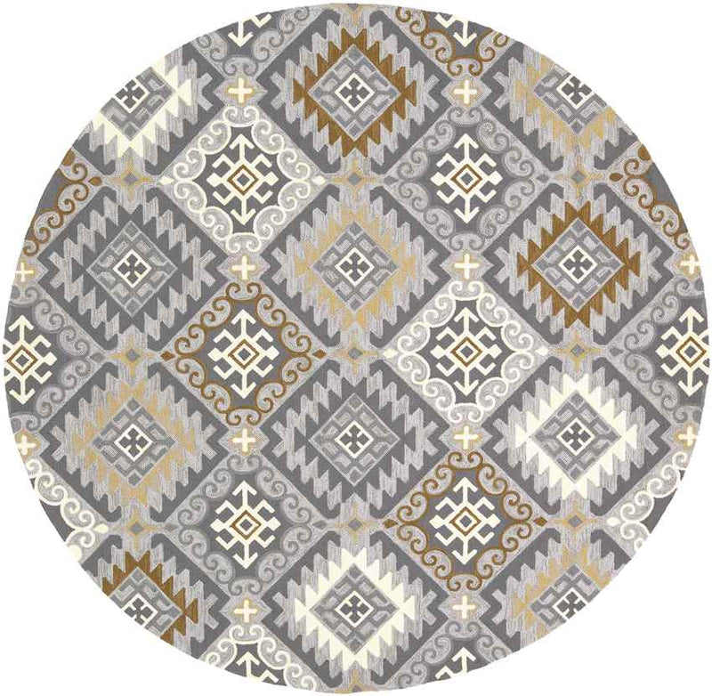 Doniaga Global Charcoal Area Rug