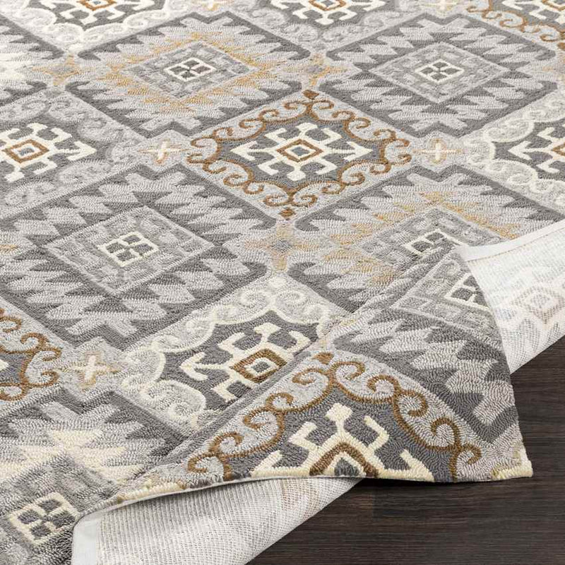 Doniaga Global Charcoal Area Rug