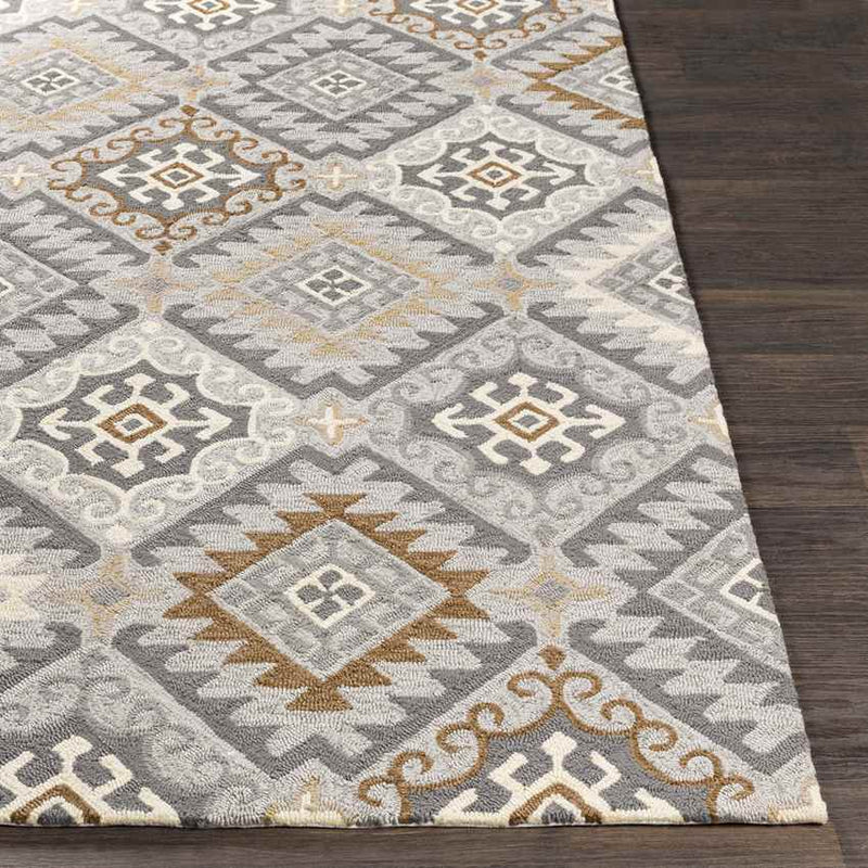 Doniaga Global Charcoal Area Rug