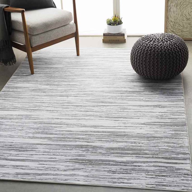 Indijk Modern Light Gray Area Rug