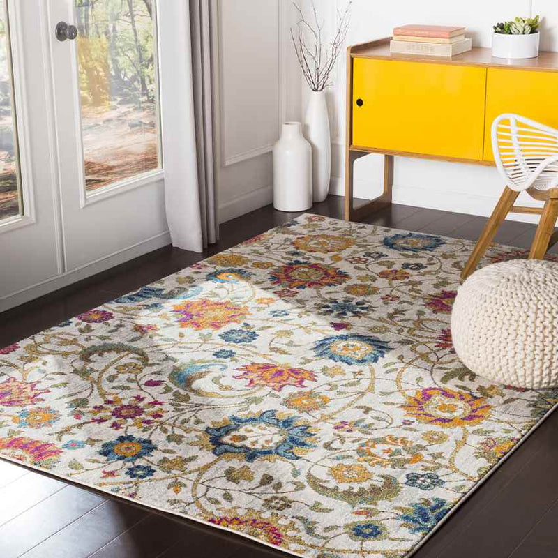 Kuikhorne Modern Saffron Area Rug