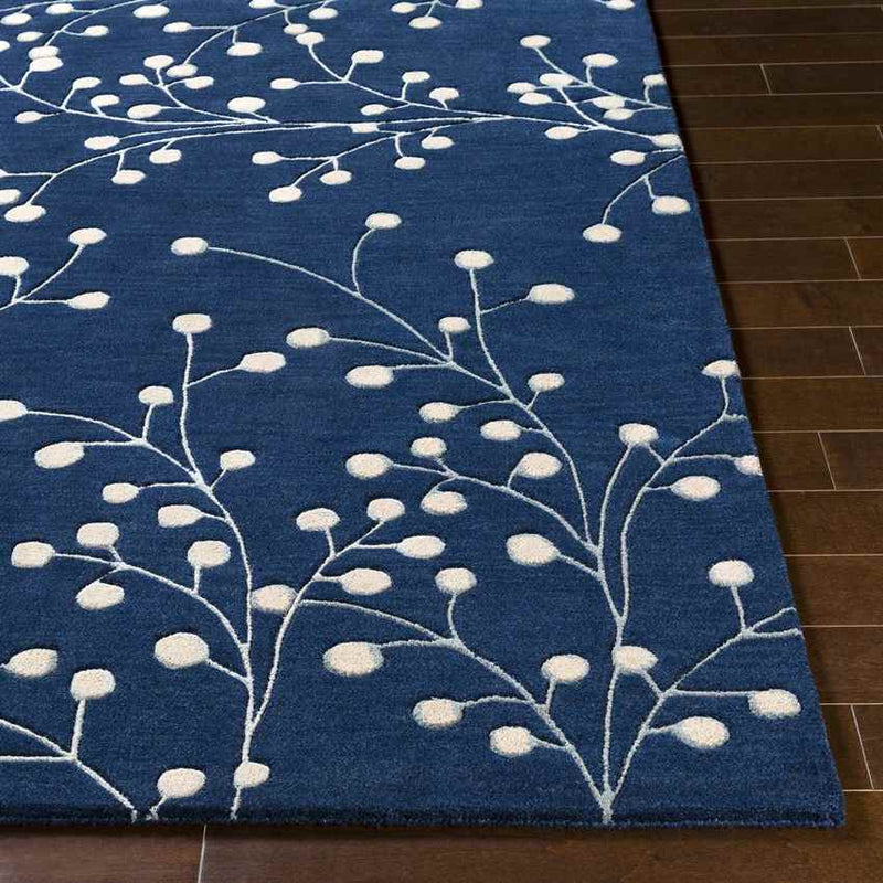 Le Havre Cottage Navy Area Rug