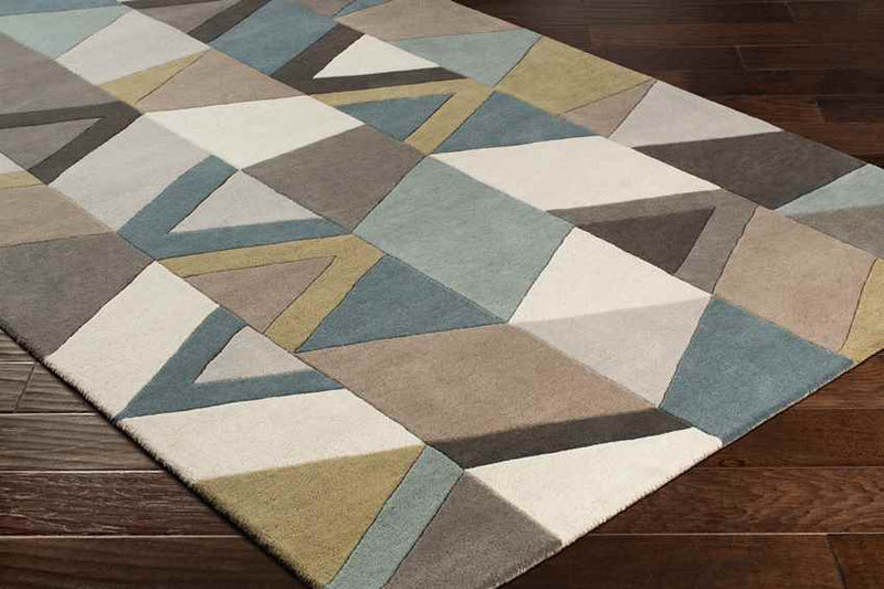 Lombok Modern Teal Area Rug