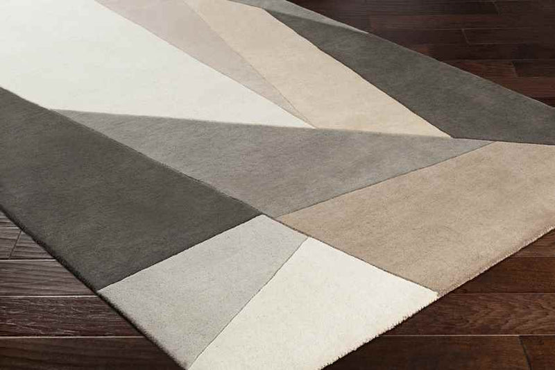 Lollum Modern Charcoal Area Rug