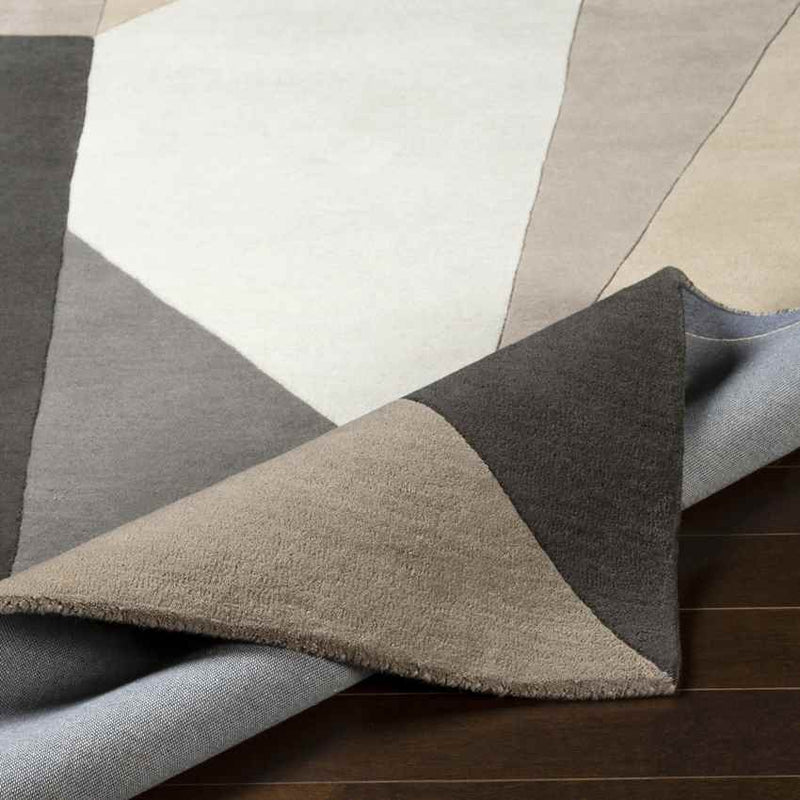 Lollum Modern Charcoal Area Rug