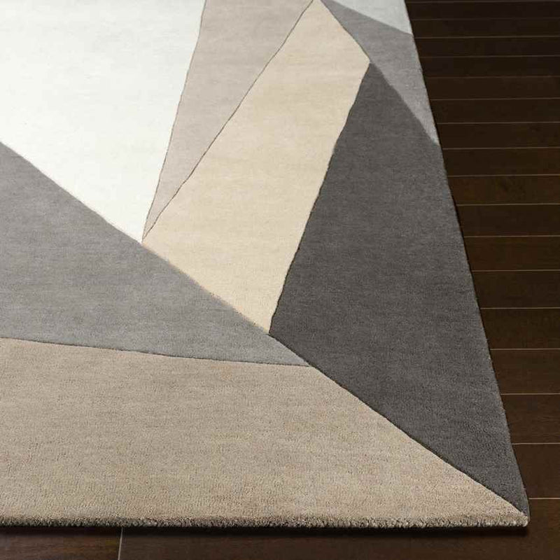 Lollum Modern Charcoal Area Rug