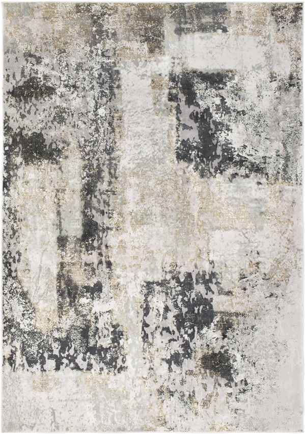 Moskou Modern Charcoal Area Rug