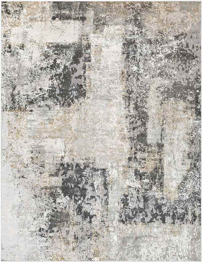 Moskou Modern Charcoal Area Rug