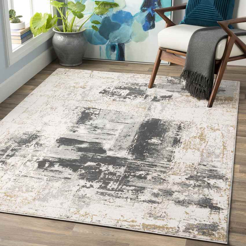 Bayonne Modern Silver Gray Area Rug