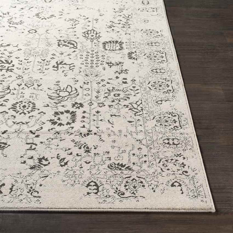 Oldeboorn Traditional Charcoal Area Rug